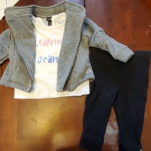 Calvin Klein jeans girls outfit